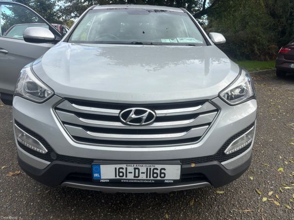 Hyundai Santa Fe SUV, Diesel, 2016, Silver