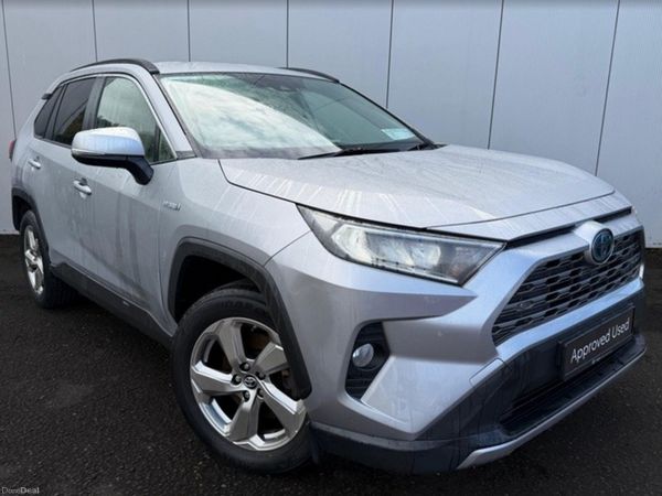 Toyota RAV4 SUV, Petrol Hybrid, 2019, Silver
