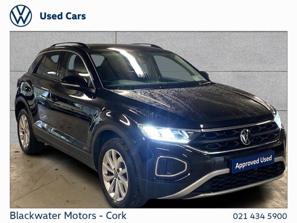 Volkswagen T-Roc SUV, Petrol, 2026, Black