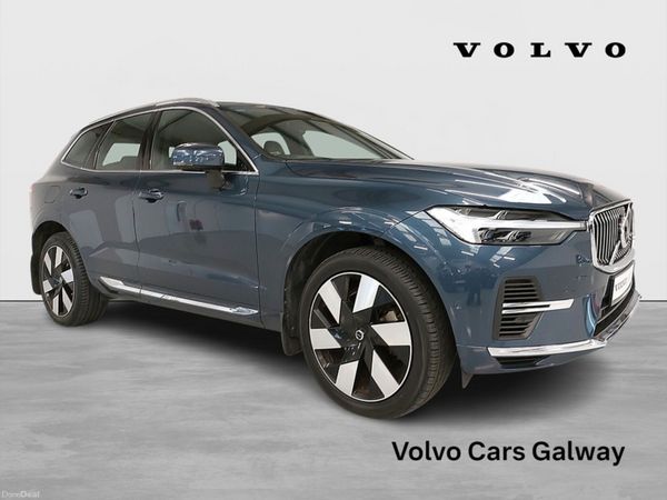 Volvo XC60 SUV, Petrol Plug-in Hybrid, 2023, Blue