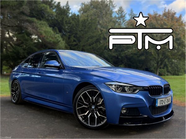 BMW 3-Series Saloon, Petrol Plug-in Hybrid, 2017, Blue