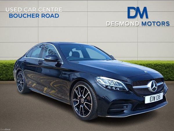 Mercedes-Benz C-Class Saloon, Diesel, 2019, Black