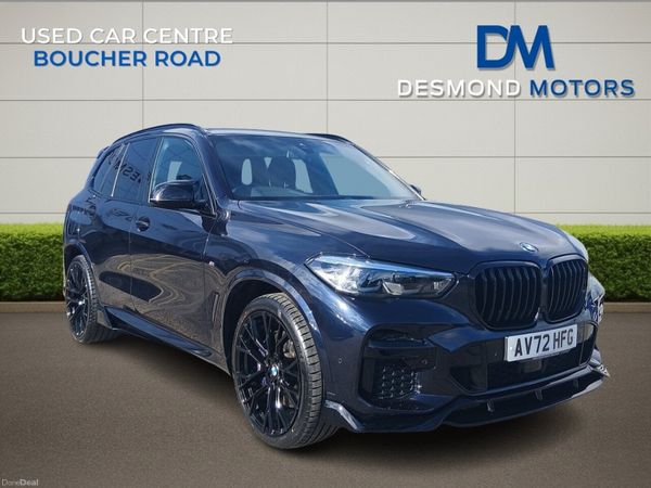 BMW X5 SUV, Diesel Hybrid, 2022, Black