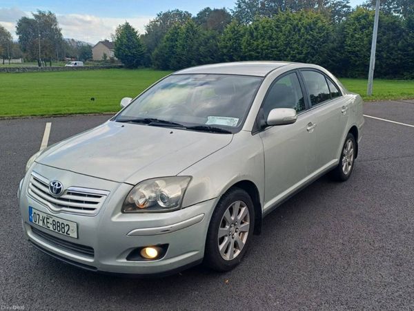 Toyota Avensis Saloon, Petrol, 2007, Silver
