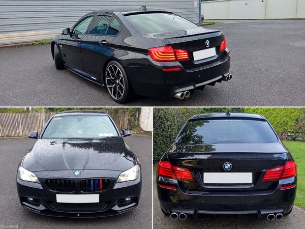 BMW 5-Series Saloon, Diesel, 2016, Black