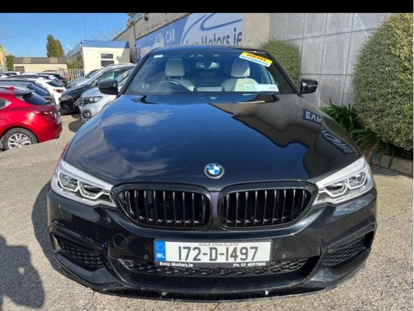 BMW 5-Series Saloon, Diesel, 2017, Black