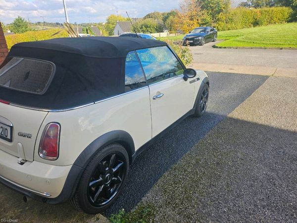 Mini Cooper Convertible, Petrol, 2007, White