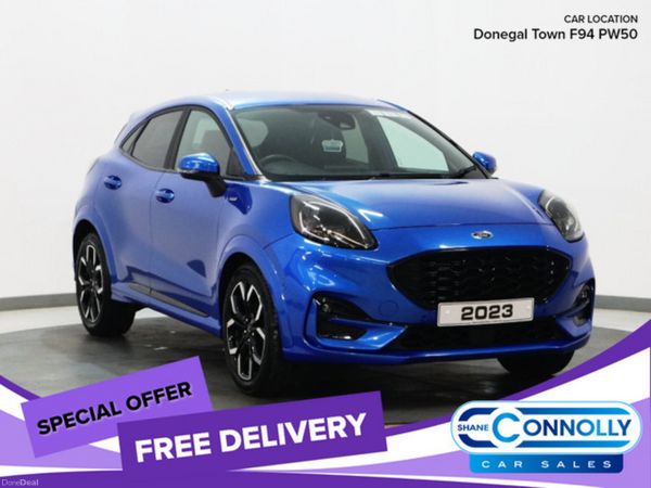 Ford Puma MPV, Petrol Hybrid, 2023, Blue