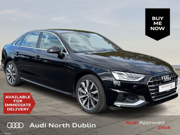 Audi A4 Saloon, Petrol, 2020, Black