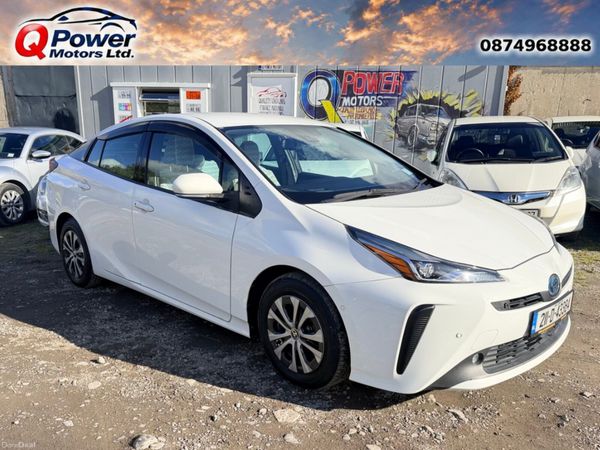 Toyota Prius Hatchback, Petrol Hybrid, 2021, White