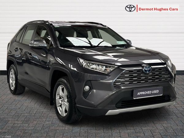 Toyota RAV4 SUV, Petrol Hybrid, 2022, Grey