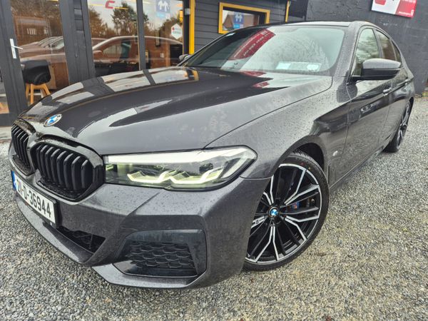 BMW 5-Series Saloon, Diesel, 2021, Grey
