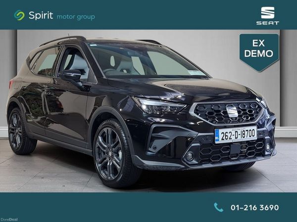 SEAT Arona SUV, Petrol, 2026, Black