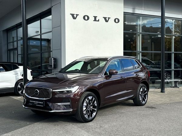 Volvo XC60 SUV, Petrol Plug-in Hybrid, 2026, Red
