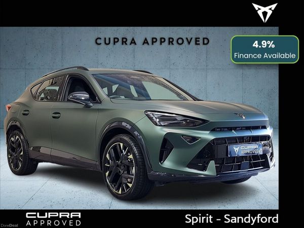 Cupra Formentor SUV, Petrol Plug-in Hybrid, 2026, Green