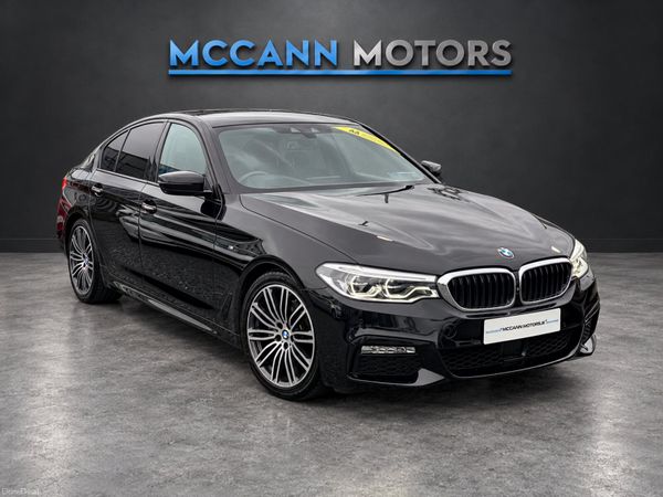 BMW 5-Series Saloon, Diesel, 2017, Black