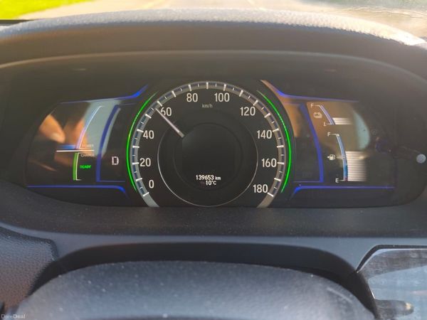 Honda Accord Saloon, Petrol Hybrid, 2013, Black