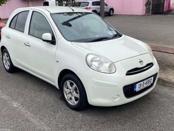 Nissan March Hatchback, Petrol, 2013, White