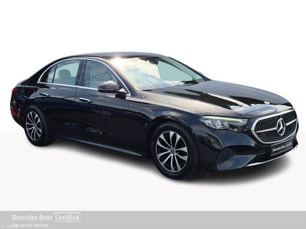 Mercedes-Benz E-Class Saloon, Diesel Hybrid, 2024, Black