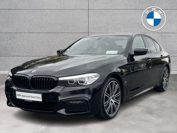 BMW 5-Series Saloon, Diesel, 2020, Black