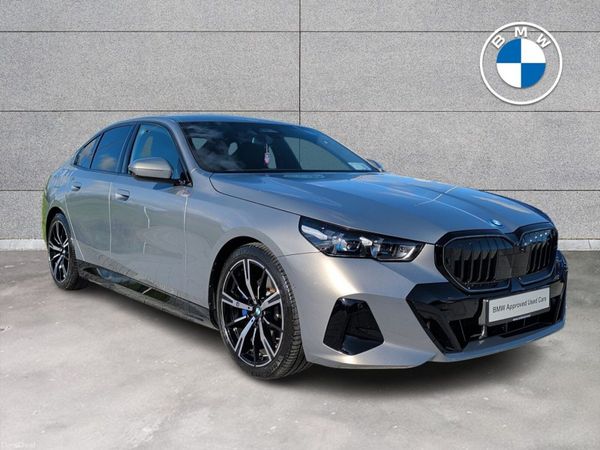 BMW 5-Series Saloon, Petrol Plug-in Hybrid, 2026, Grey