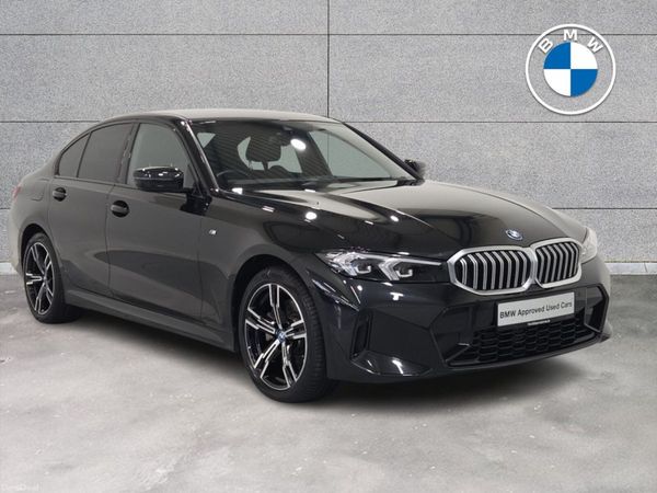 BMW 3-Series Saloon, Petrol Plug-in Hybrid, 2024, Black