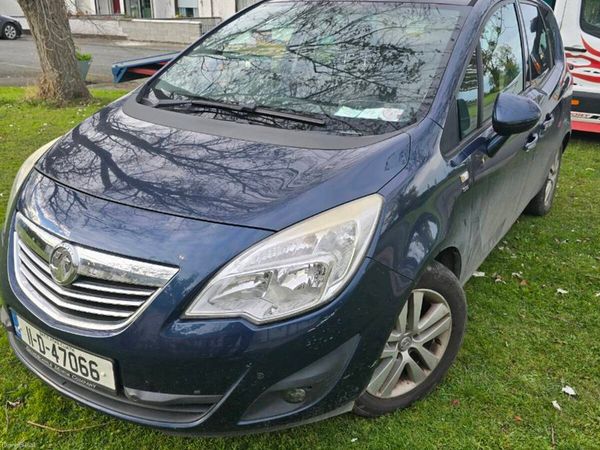 Vauxhall Meriva MPV, Petrol, 2011, Blue