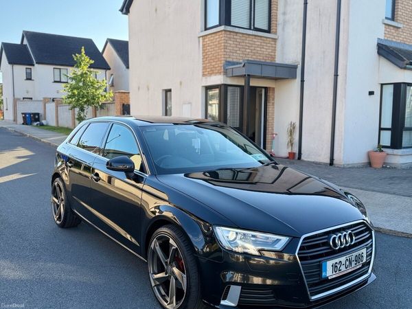 Audi A3 Hatchback, Diesel, 2016, Black