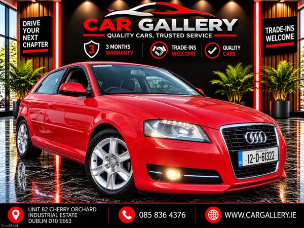 Audi A3 Hatchback, Petrol, 2012, Red