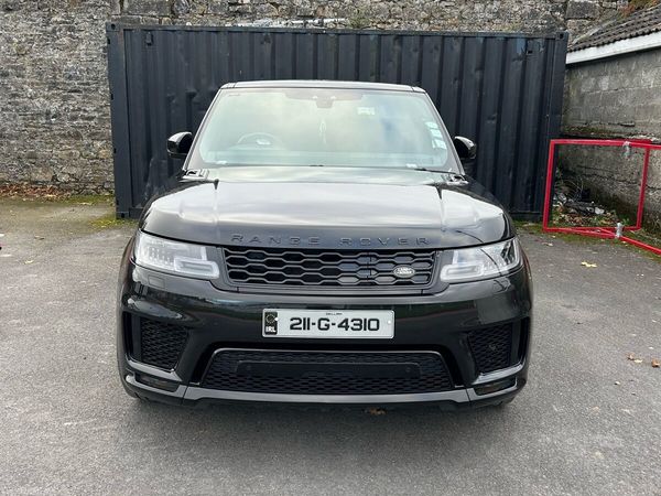 Land Rover Range Rover Sport SUV, Petrol Plug-in Hybrid, 2021, Black