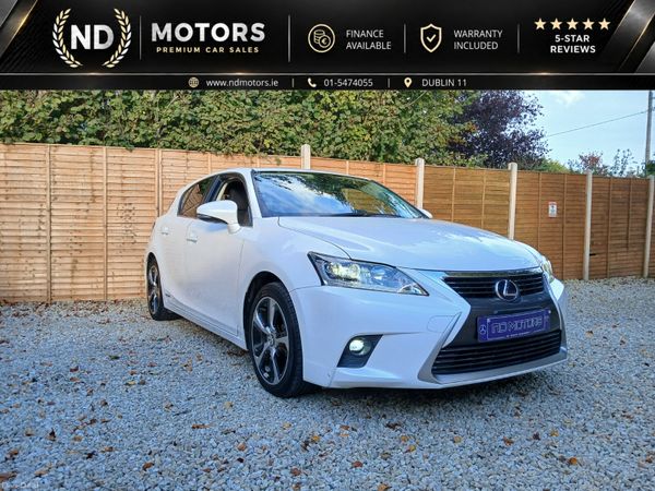 Lexus CT Hatchback, Petrol Hybrid, 2016, White