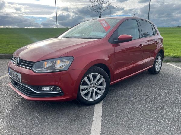 Volkswagen Polo Hatchback, Petrol, 2016, Orange