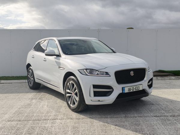 Jaguar F-Pace SUV, Diesel, 2018, White