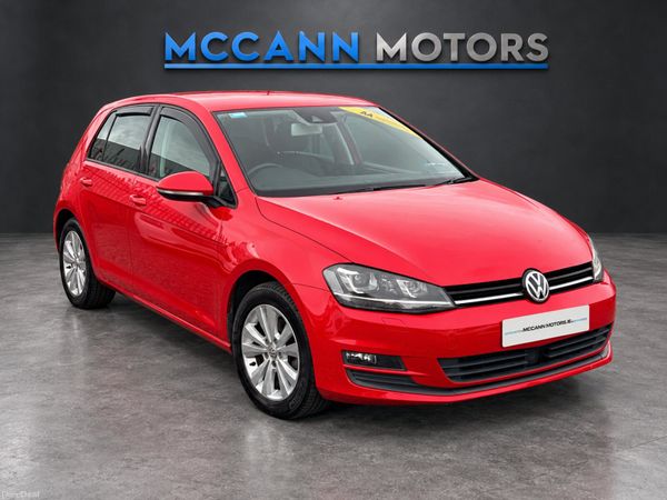 Volkswagen Golf Estate, Petrol, 2016, Red
