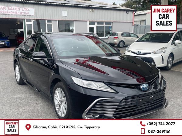 Toyota Camry Saloon, Petrol Hybrid, 2021, Black