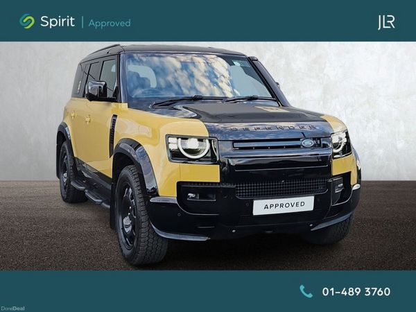 Land Rover Defender SUV, Petrol Plug-in Hybrid, 2026, Yellow