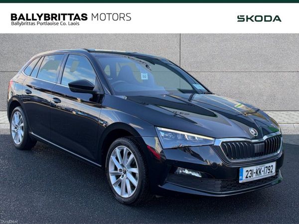 Skoda Scala Hatchback, Petrol, 2023, Black