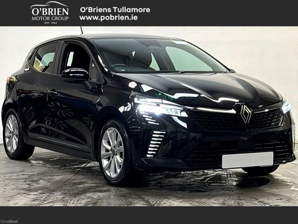 Renault Clio Hatchback, Petrol Hybrid, 2026, Black
