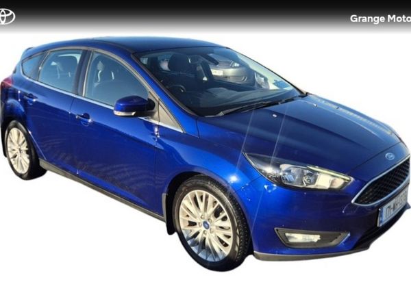 Ford Focus Hatchback, Petrol, 2017, Blue