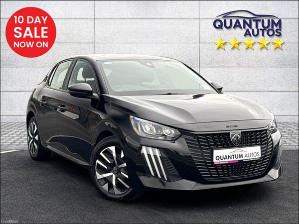 Peugeot 208 Hatchback, Petrol, 2024, Black