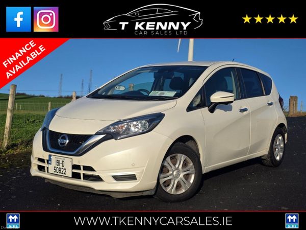 Nissan Note Hatchback, Petrol, 2019, White