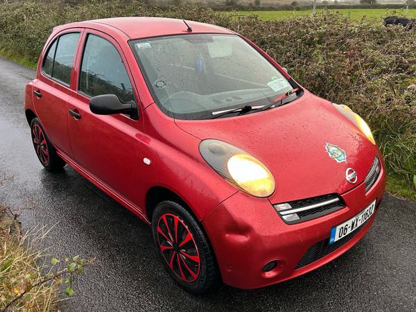 Nissan Micra Hatchback, Petrol, 2006, Red