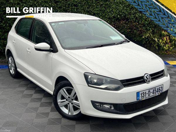 Volkswagen Polo Hatchback, Petrol, 2013, White