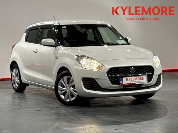 Suzuki Swift Hatchback, Petrol Hybrid, 2021, White