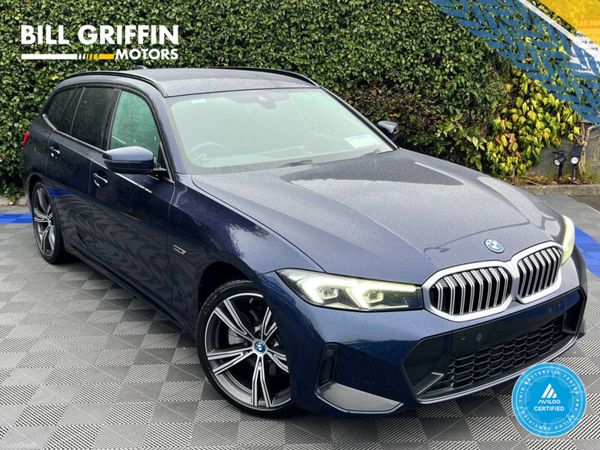 BMW 3-Series Estate, Petrol Plug-in Hybrid, 2022, Blue