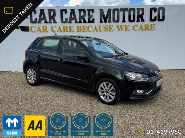Volkswagen Polo Hatchback, Petrol, 2017, Black