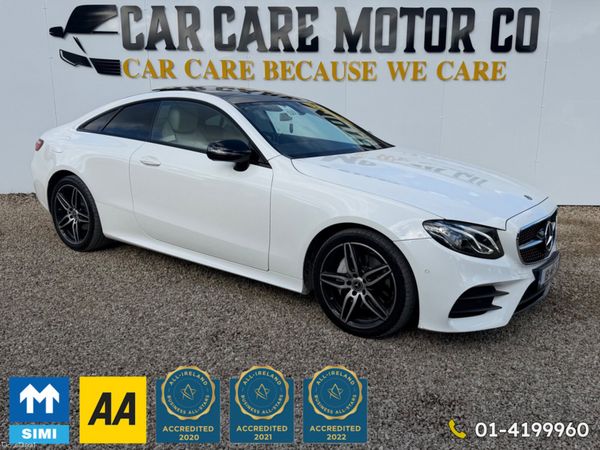 Mercedes-Benz E-Class Coupe, Diesel, 2018, White