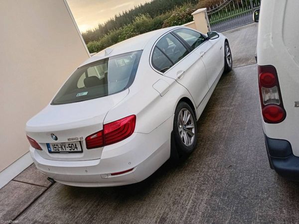 BMW 5-Series Saloon, Diesel, 2015, White