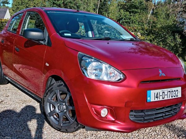 Mitsubishi Space Star Hatchback, Petrol, 2014, Red