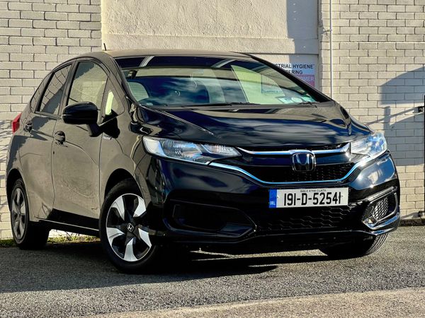 Honda Fit Hatchback, Petrol Hybrid, 2019, Black